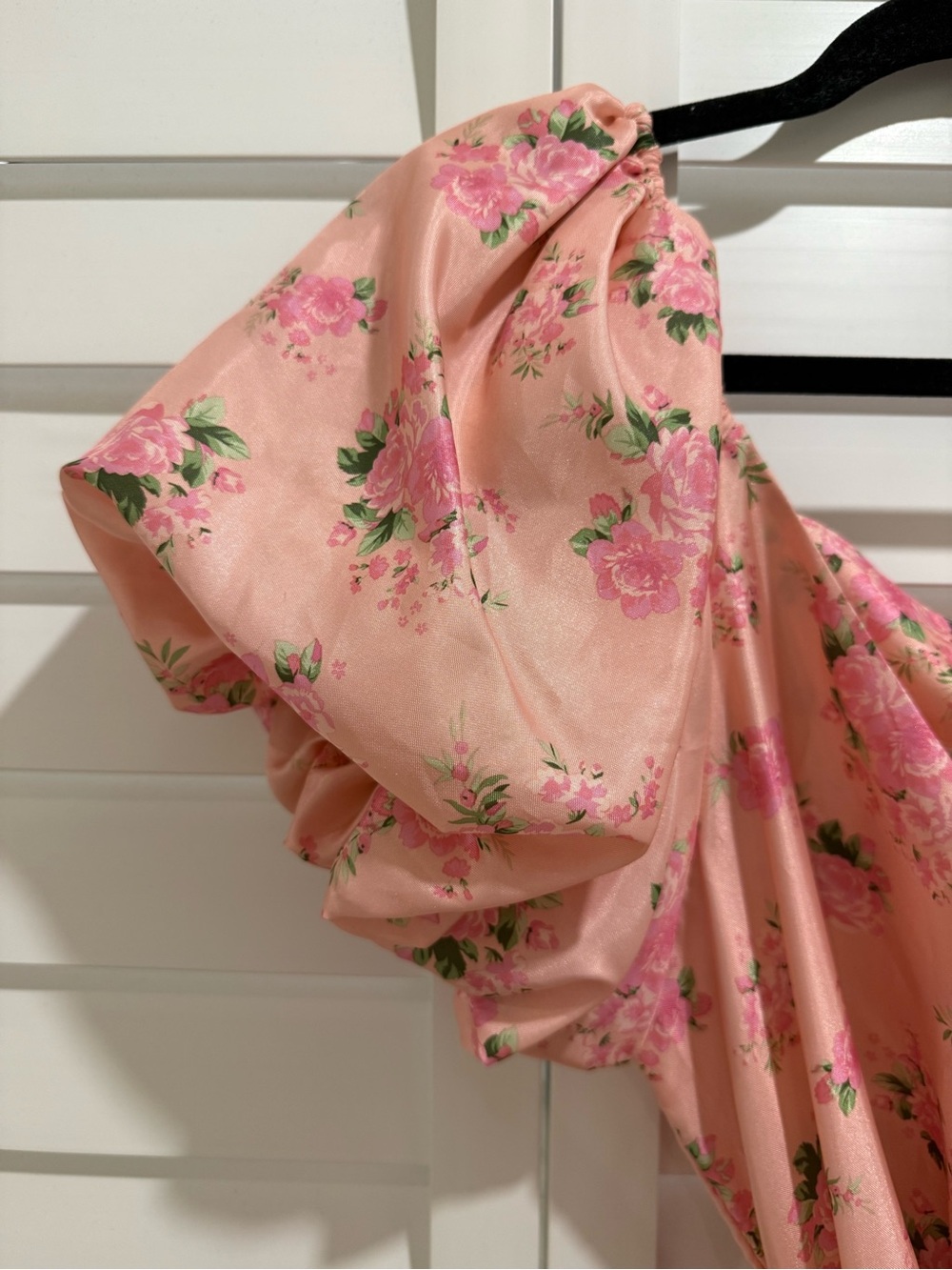 LoveShackFancy x Target Cecile Pink Floral
Puff Sleeve Mini Dress - Picture 7 of 8